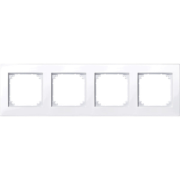 Merten M-PLAN-Rahmen 4f. aws/gl 515425